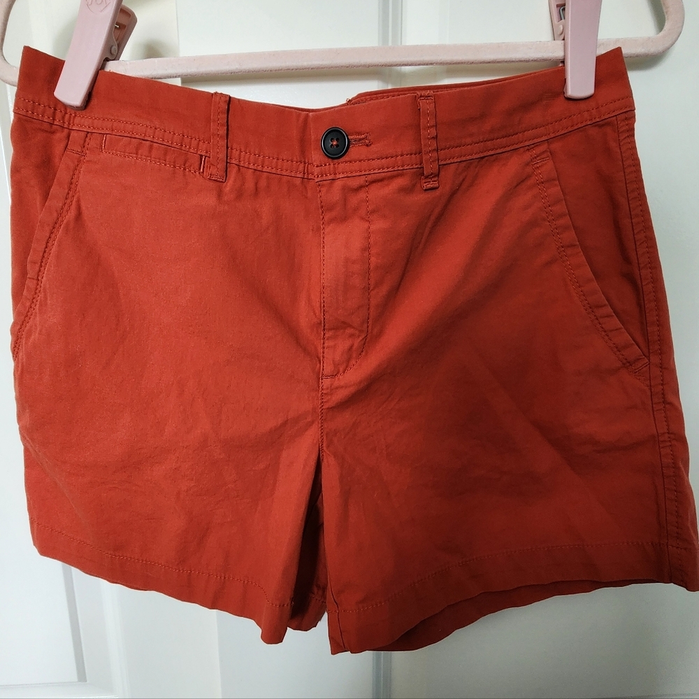 Banana Republic Vibrant Red Shorts